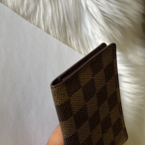 LOUIS VUITTON Damier Ebene Porte 2 Cartes Vertical Card Holder - Picture 8 of 17